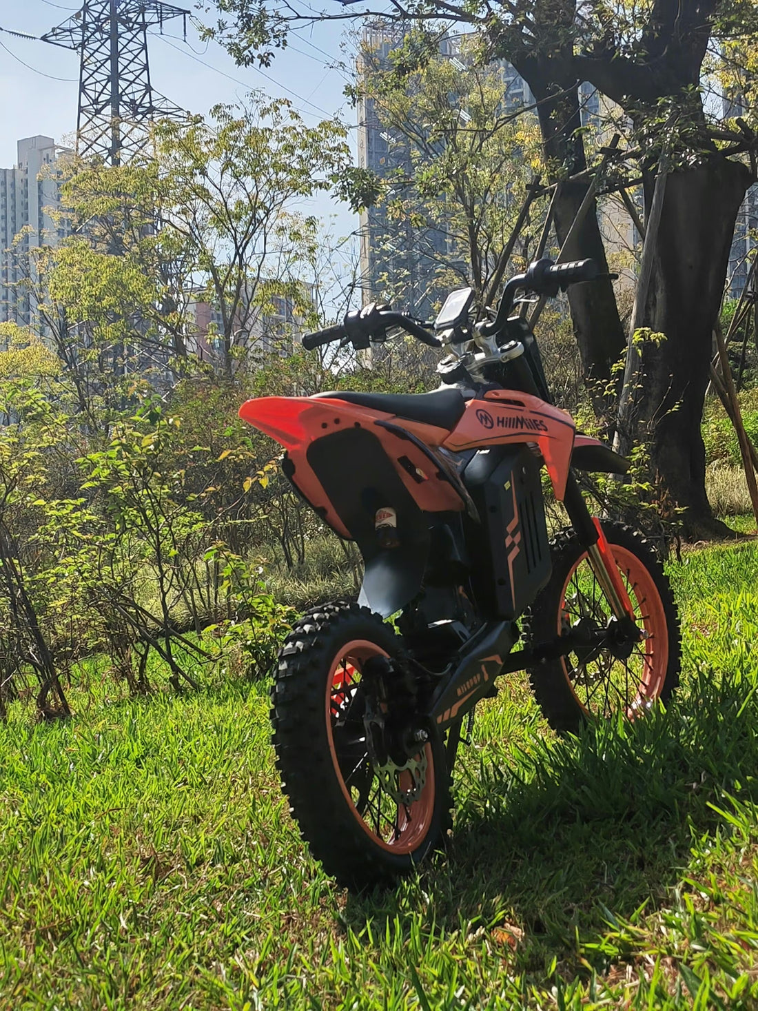 HILLMile Pop-1 Urban Electric Motorcycle – 2000W High-Torque Motor | 31 MPH Top Speed | Long-Range Lithium E-Moto
