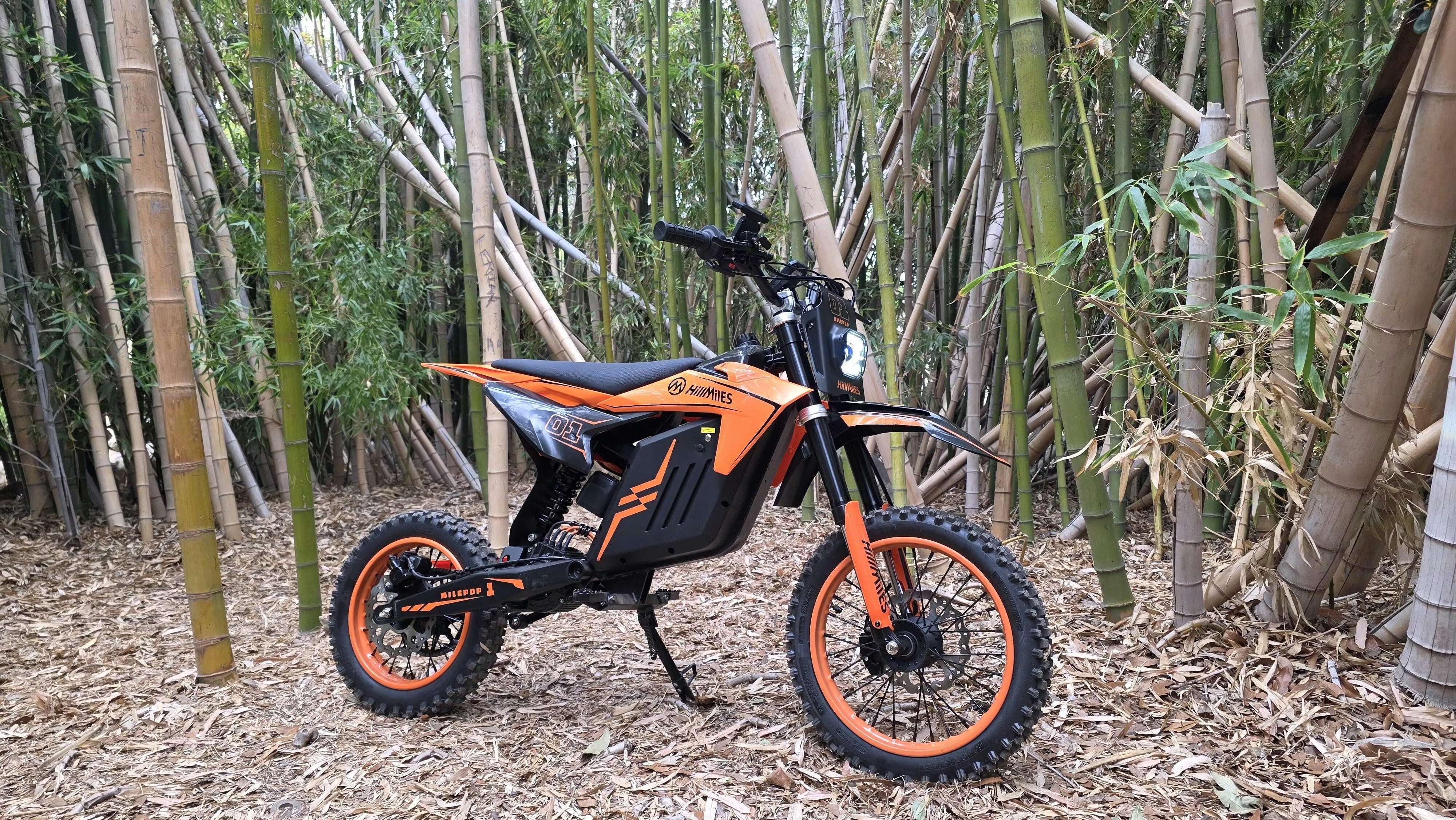 HILLMile Pop-1 Urban Electric Motorcycle – 2000W High-Torque Motor | 31 MPH Top Speed | Long-Range Lithium E-Moto