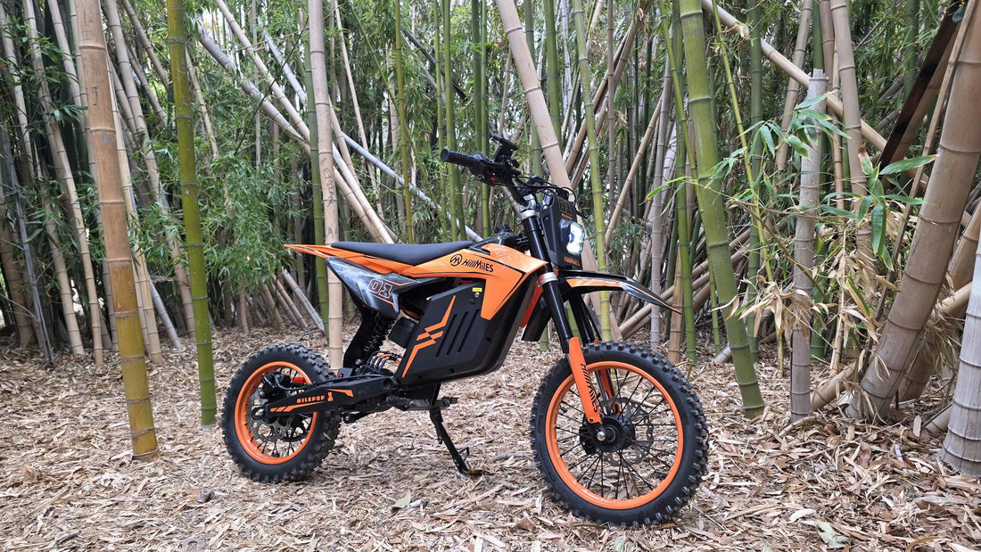 HILLMile Pop-1 Urban Electric Motorcycle – 2000W High-Torque Motor | 31 MPH Top Speed | Long-Range Lithium E-Moto