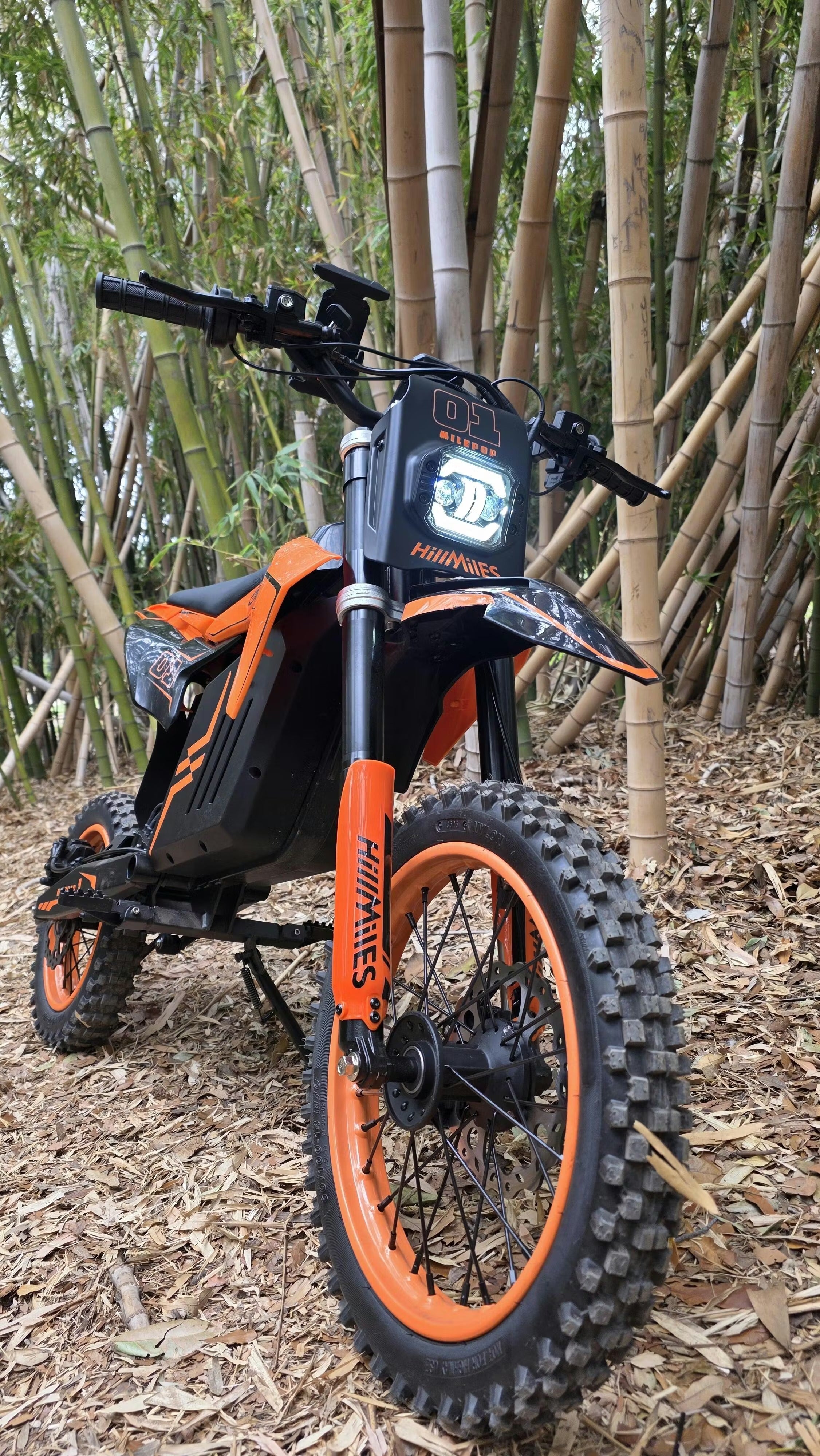 HILLMile Pop-1 Urban Electric Motorcycle – 2000W High-Torque Motor | 31 MPH Top Speed | Long-Range Lithium E-Moto