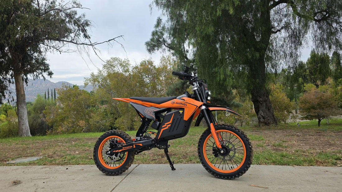 HILLMile Pop-1 Urban Electric Motorcycle – 2000W High-Torque Motor | 31 MPH Top Speed | Long-Range Lithium E-Moto