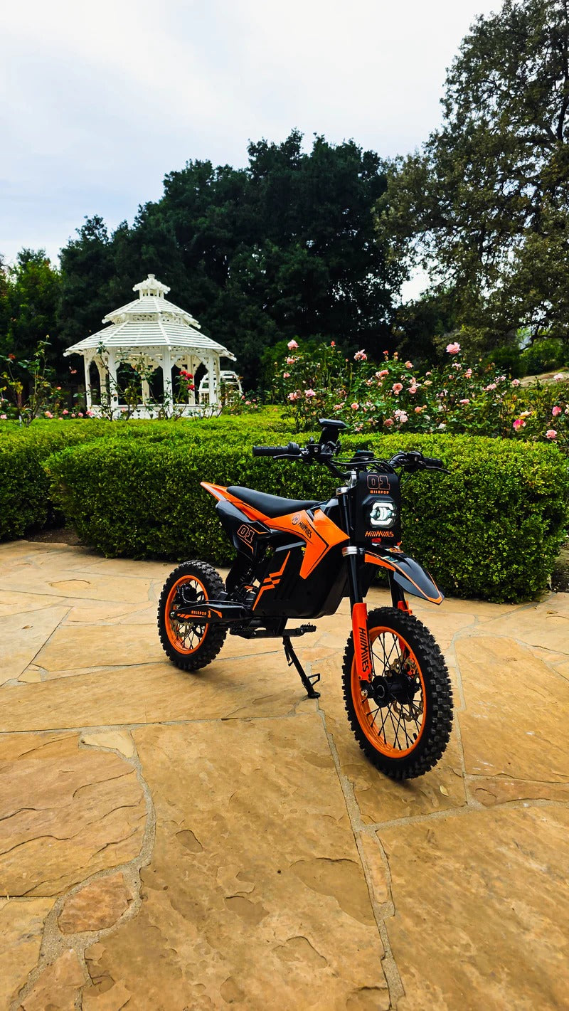 HILLMile Pop-1 Urban Electric Motorcycle – 2000W High-Torque Motor | 31 MPH Top Speed | Long-Range Lithium E-Moto