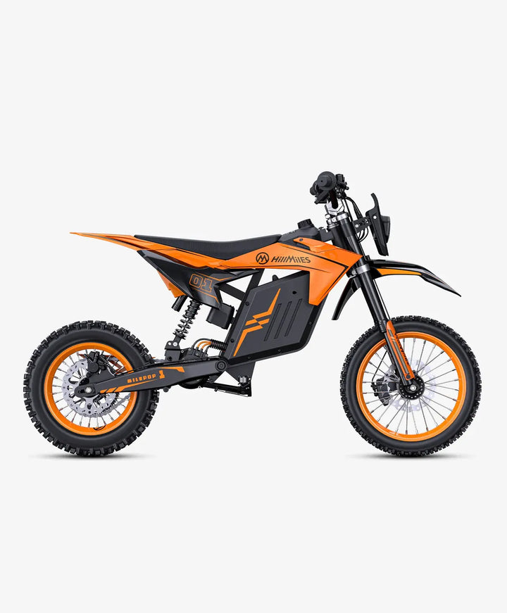 MilePop-1 Urban Electric Motorcycle – 2000W High-Torque Motor | 45 MPH Top Speed | Long-Range Lithium E-Moto