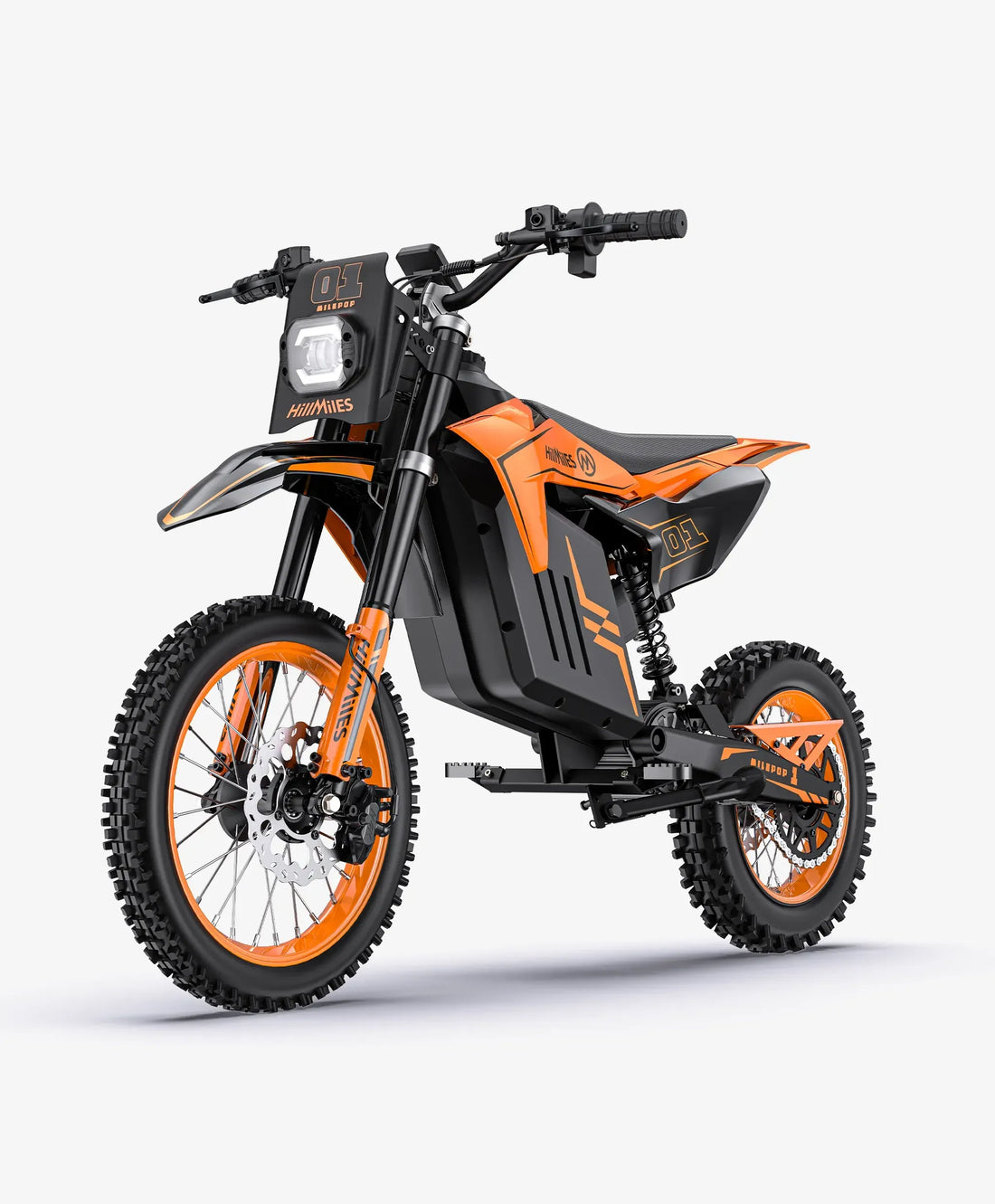 HILLMile Pop-1 Urban Electric Motorcycle – 2000W High-Torque Motor | 31 MPH Top Speed | Long-Range Lithium E-Moto