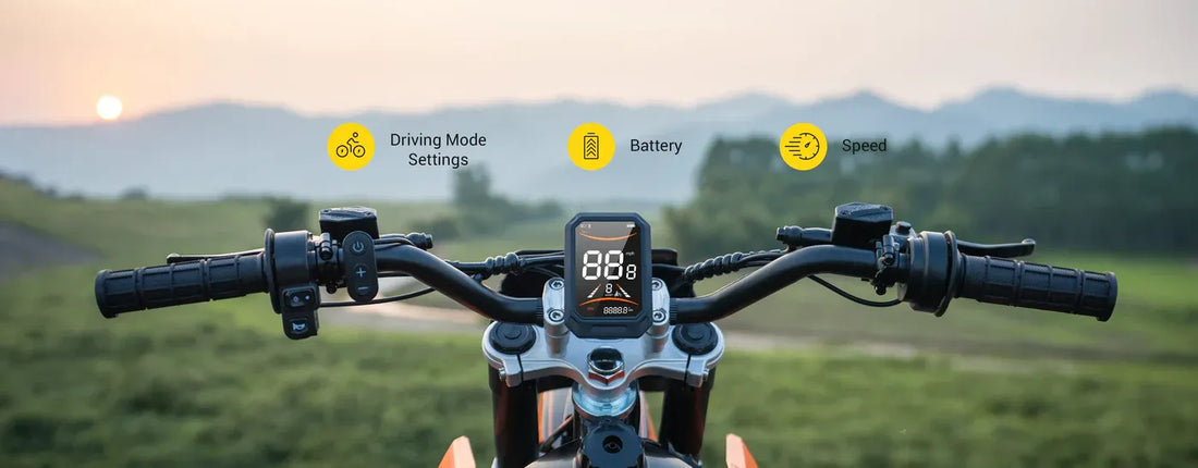 HILLMile Pop-1 Urban Electric Motorcycle – 2000W High-Torque Motor | 31 MPH Top Speed | Long-Range Lithium E-Moto