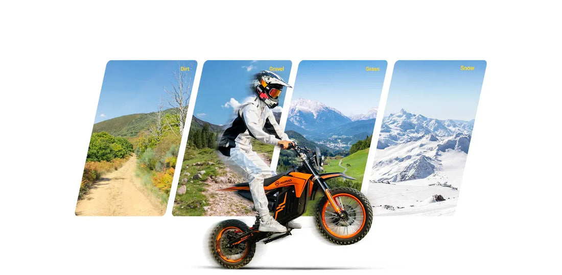 HILLMile Pop-1 Urban Electric Motorcycle – 2000W High-Torque Motor | 31 MPH Top Speed | Long-Range Lithium E-Moto