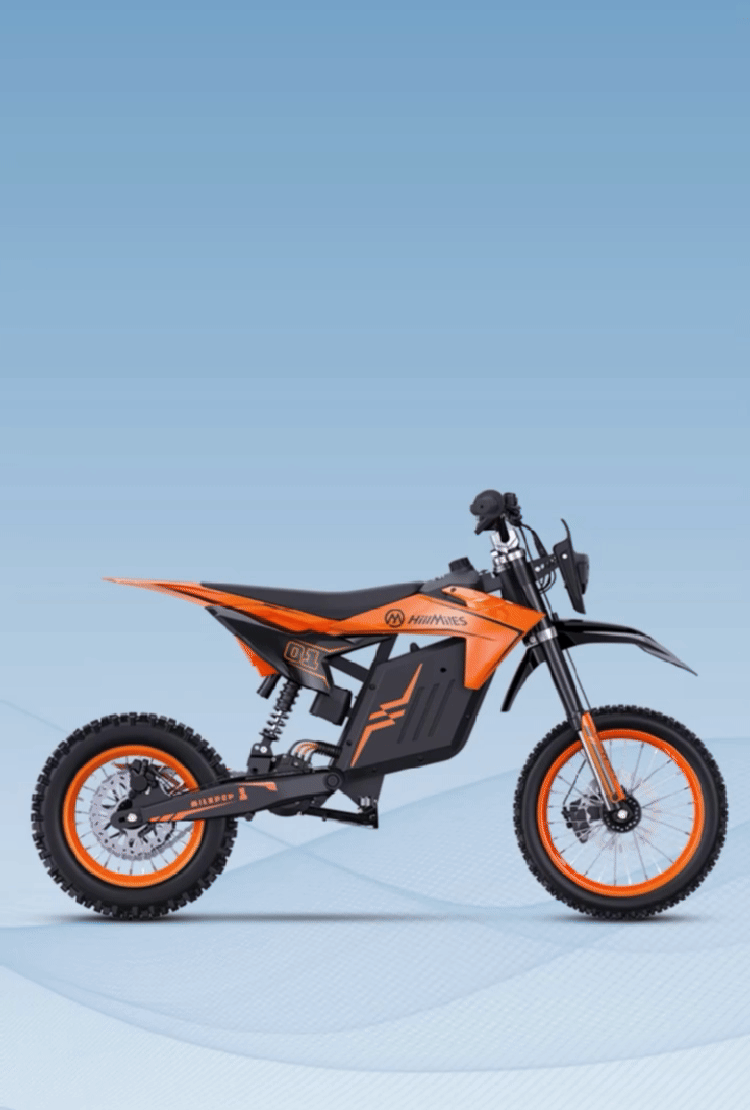 HILLMile Pop-1 Urban Electric Motorcycle – 2000W High-Torque Motor | 31 MPH Top Speed | Long-Range Lithium E-Moto